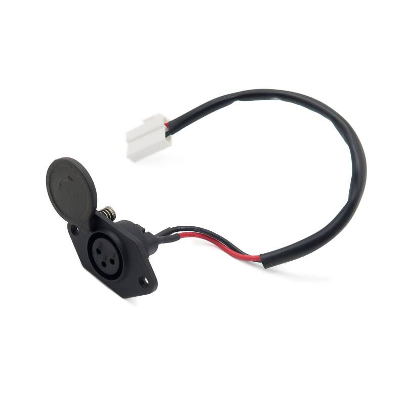 Trike15/25V3/Quad15/25V3 R31 - Ladebuchse, mit Kabel und Stecker, 3 polig, Rund, für Lithium Akkus