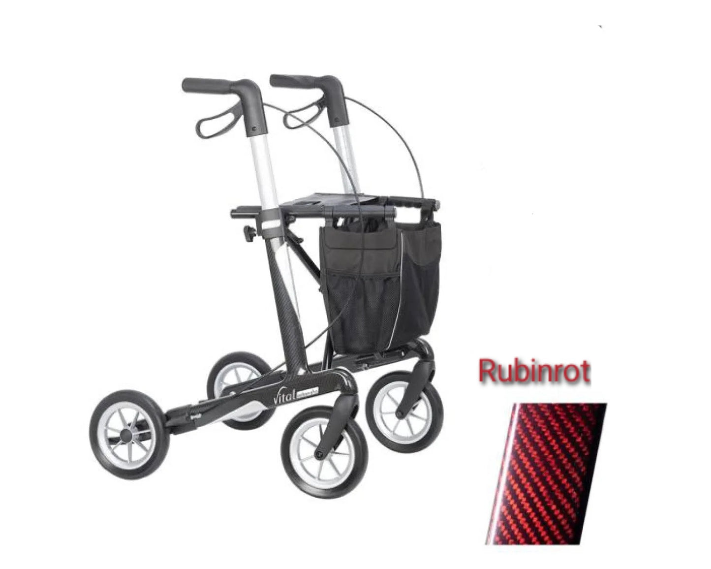 Russka Rollator vital carbon plus