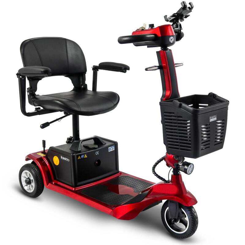 E-Trike 6 Blei-Gel Frühjahrsangebot — Rot / 6 km/h / Blei