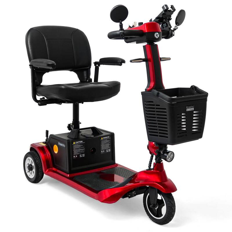 E-Trike 6 V.3, Lithium, Rot, 6km/h Frühjahrsangebot — Rot / 6 km/h / Blei