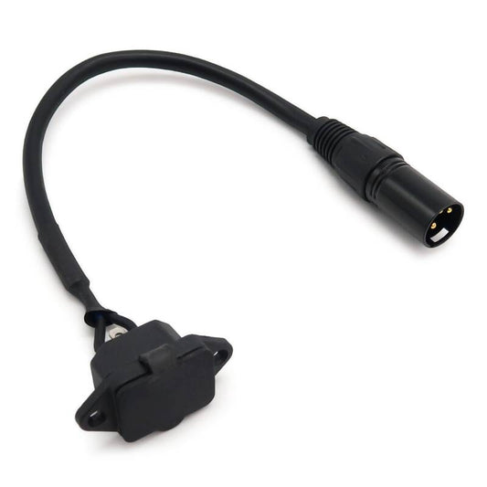 Trike15/25V2/Quad15/25V2/R26 Ladeadapter, von Stecker eckig auf 3 pol. Rundstecker, für Ladegeräte mit eckigen Stecker