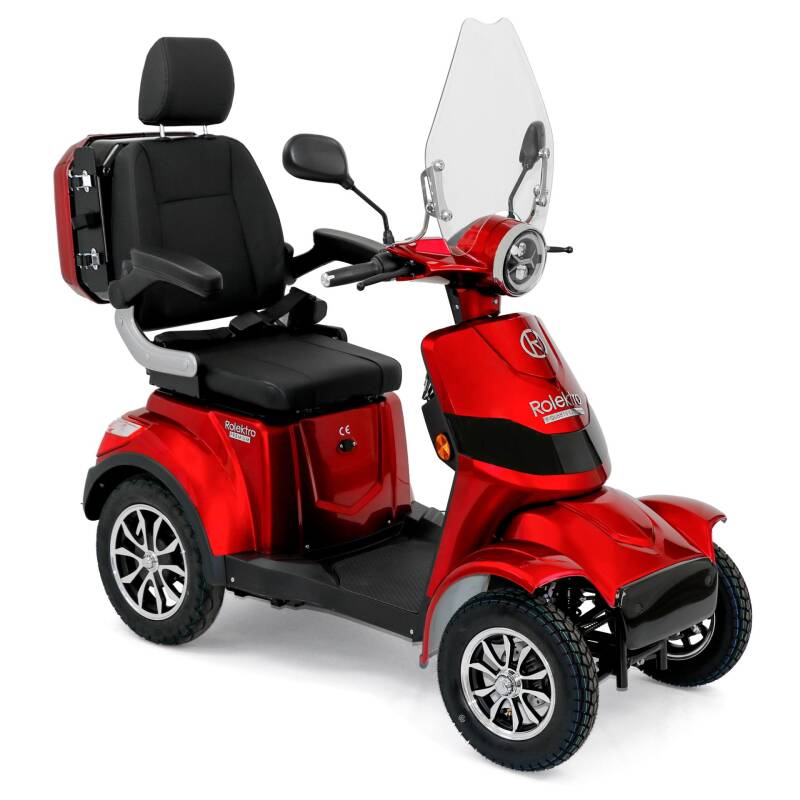 E-Quad 25 V.3 Premium , Lithium, 25 km/h — Schwarz / 25 km/h / Lithium-Ionen