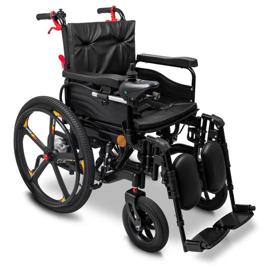 E-Rollstuhl ERS-6 Lithium HMV 18.50.07.0020 — Schwarz / 6 km/h / Lithium-Ionen