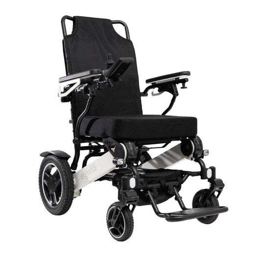 ergoflix LX faltbarer Elektro-Rollstuhl — Rot